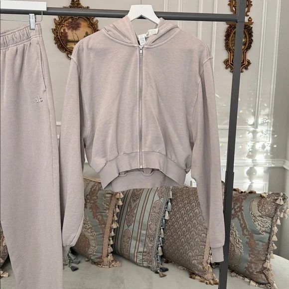 Alo Yoga Sweet Escape Zip-Up Hoodie Women’s Size - Picture 11 of 17